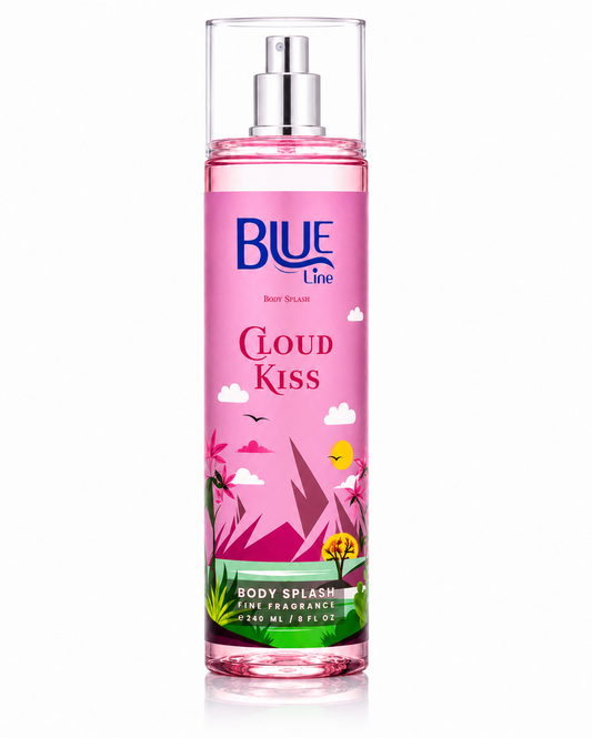 Cloud Kiss body splash — front